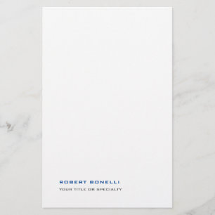Papelaria Pérola Minimalista Moderna Única Premium