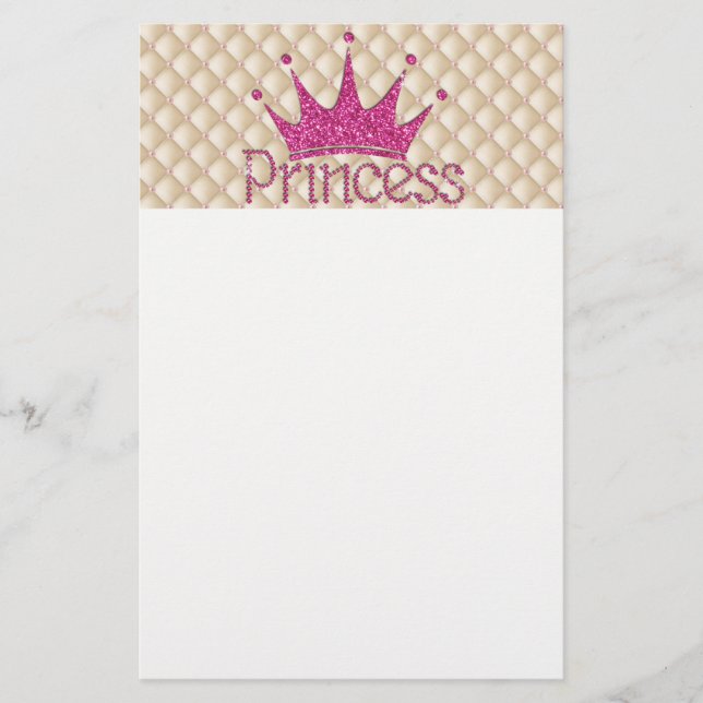 Papelaria Pérolas Charmosas e Elegantes, Tiara, Princesa, Br (Frente)