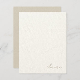 Papelaria Personalizada de Notas de Vintage