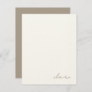 Papelaria Personalizada de Notas de Vintage