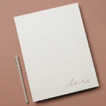 Papelaria Personalizada de Notas de Vintage<br><div class="desc">Crie o seu papel de carta. Personalize esta design com seu próprio texto. Personalize ainda mais este design selecionando o link "personalizar mais".</div>