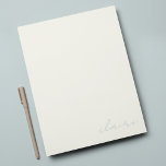 Papelaria Personalizada de Notas de Vintage<br><div class="desc">Crie o seu papel de carta. Personalize esta design com seu próprio texto. Personalize ainda mais este design selecionando o link "personalizar mais".</div>