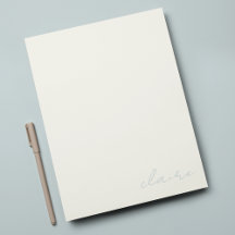 Papelaria Personalizada de Notas de Vintage