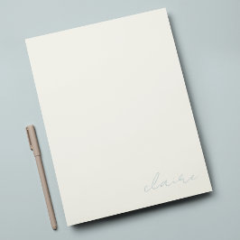 Papelaria Personalizada de Notas de Vintage