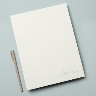 Papelaria Personalizada de Notas de Vintage