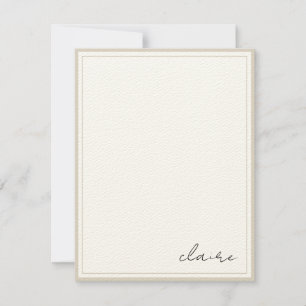 Papelaria Personalizada Notas Vintage