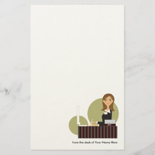 Papelaria Personalizada para Garotas do Office