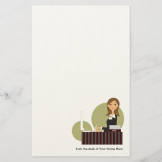 Papelaria Personalizada para Garotas do Office