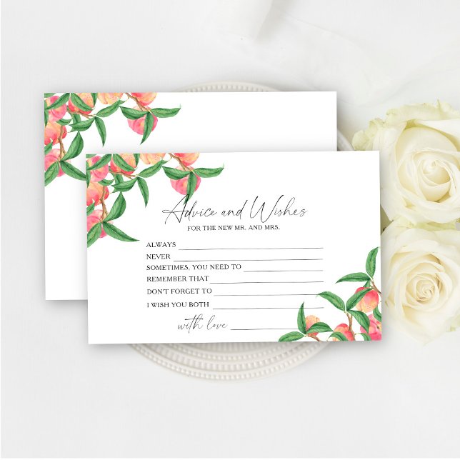 Papelaria Pêssegos - chá de panela de conselhos e desejos (Criador carregado)