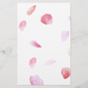 Papelaria Petais Rosa românticos