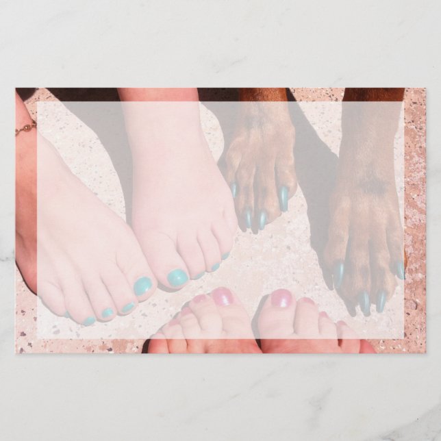 Papelaria Peticure - Pedicure Spa Day (Frente)