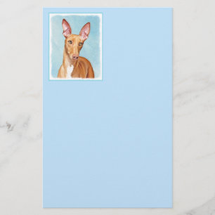 Papelaria Pharaoh Hound Painting - Arte Cachorra Original