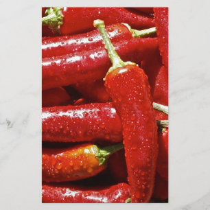 Papelaria Pimentos pimentões de pimenta vermelha