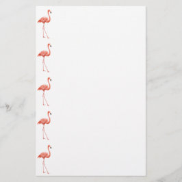 Papelaria Pink Flamingo Patterno Feminino