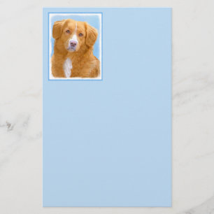 Papelaria Pintura de Cachorro de Retriever com Tolerância a