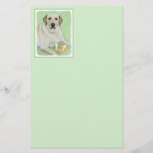 Papelaria Pintura de Tênis e Retriever Amarelo