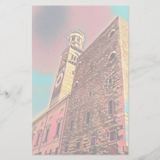 Papelaria Pintura em arquitetura na Itália (Frente)