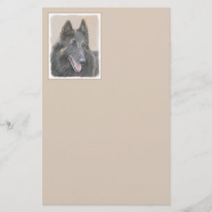 Papelaria Pintura em Tervuren Belga - Arte Cachorra Original