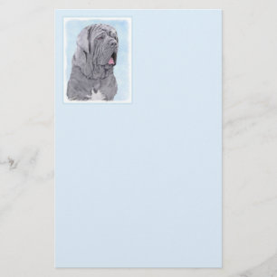 Papelaria Pintura Mastiff Neopolita - Arte Canina Original