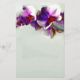 Papelaria Pintura Orquídea Radiante