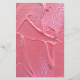 Papelaria Pintura úmida pingando tinta rosa