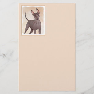 Papelaria Pintura Xoloitzcuintli - Arte Cachorra Original