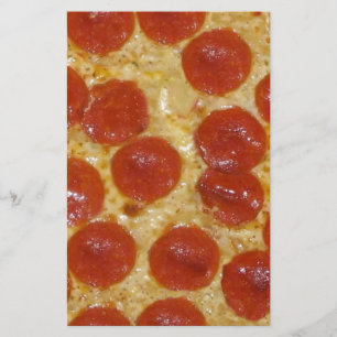 Papelaria pizza grande de pepperoni