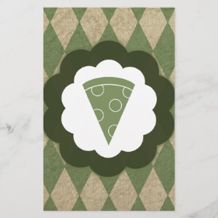 Papelaria pizza vintage