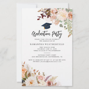 Papelaria Placa de Festa de formatura Floral 2025
