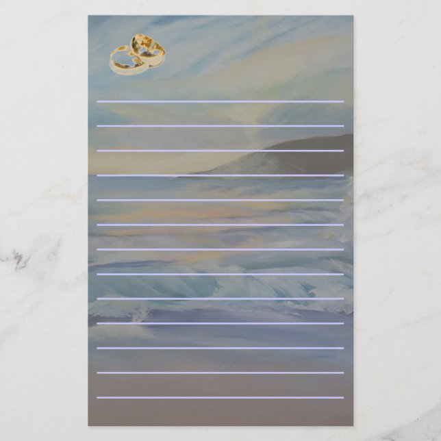 Papelaria planejador de lista de casamento (Frente)