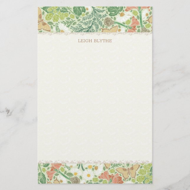 Papelaria Plantas aromáticas, Berries, Papel de Carta Person (Frente)