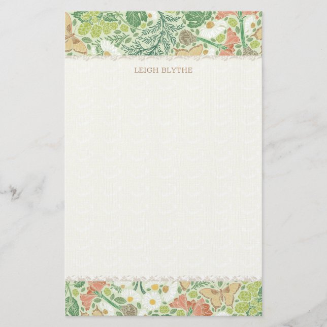 Papelaria Plantas aromáticas, Berries, Papel de Carta Person (Frente)