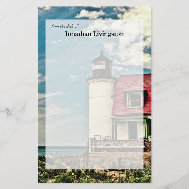 Papelaria Point Betsie Lighthouse (Frente)