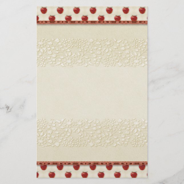 Papelaria Polidor de maçã (Frente)