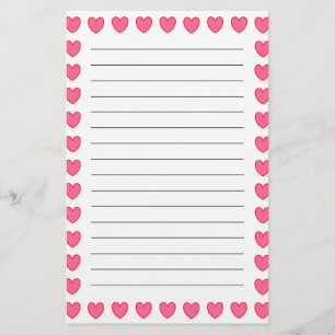 Papelaria Polka Hearts