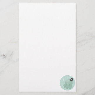 Papelaria Polvo pequeno bonito que veste um chapéu alto