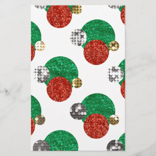 Papelaria pontos de natal sequenciais