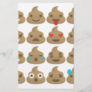 Papelaria poop emojis
