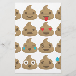 Papelaria poop emojis