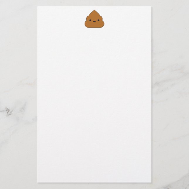 Papelaria Poop Stationery Kawaii (Frente)