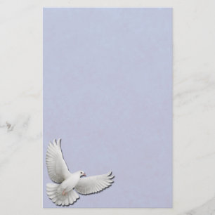 Papelaria Porta Branca em Papel de Carta Azul