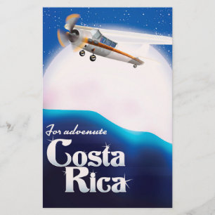 Papelaria Poster de viagens de lua de avventure na Costa Ric
