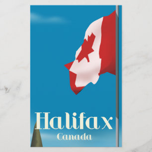 Papelaria Poster de viagens Halifax Canadá