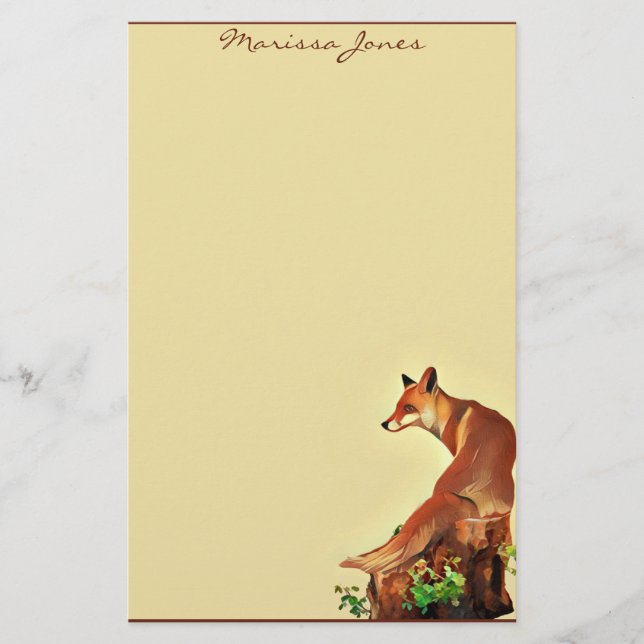 Papelaria Pouco Fox (Frente)
