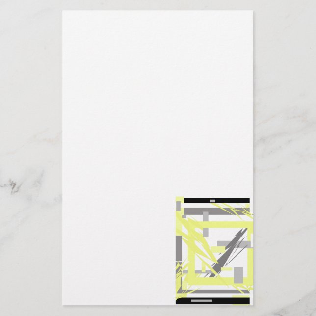 Papelaria Power Energy Abstrato Art (Frente)