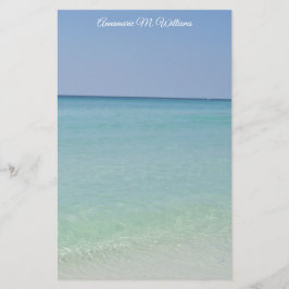 Papelaria Praia Personalizada de Corte