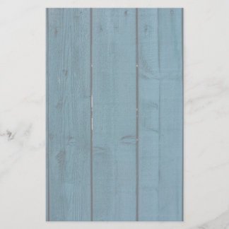 Papelaria Pranchas de madeira pintadas azul