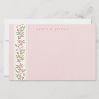 Papelaria Preppy Personalized floral