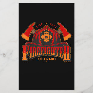 Papelaria Presente De Bombeiro Para Bombeiro Ou Mulher