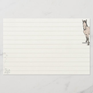 Papelaria Presente equestre bem-humorado para amante de cava